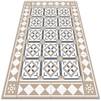 Vinyl floor mat Diamond cube