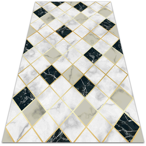 Interior PVC rug Beautiful marble