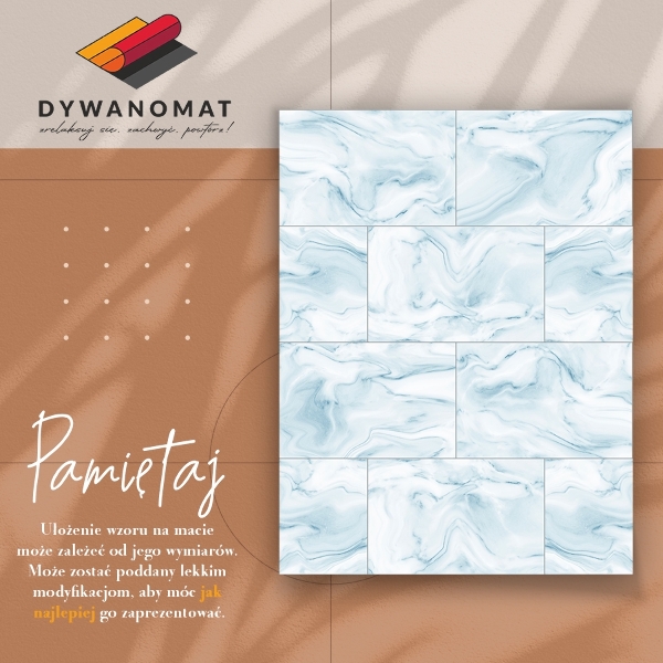 Indoor vinyl PVC carpet Marble tiles