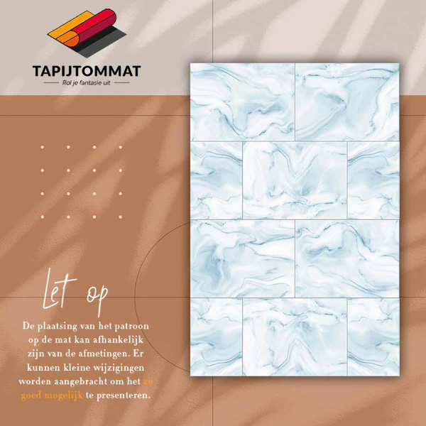 Indoor vinyl PVC carpet Marble tiles