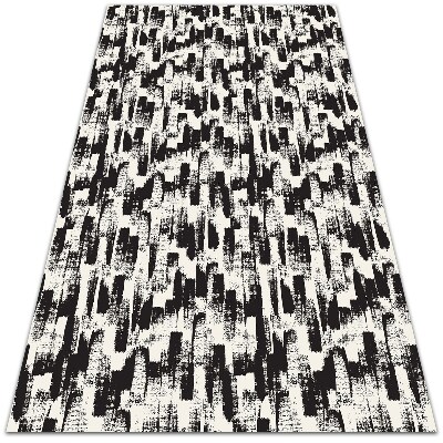 Vinyl floor rug Brush strokes