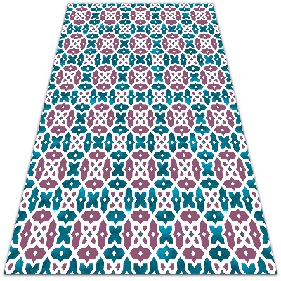 Vinyl rug Geometric shapes