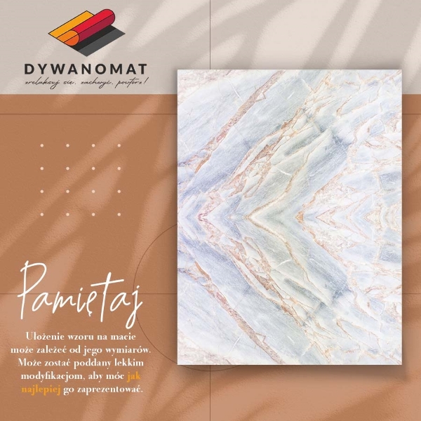 Interior PVC rug Beautiful marble