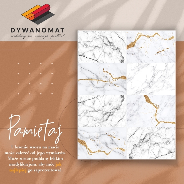 Indoor vinyl PVC carpet Marble tiles