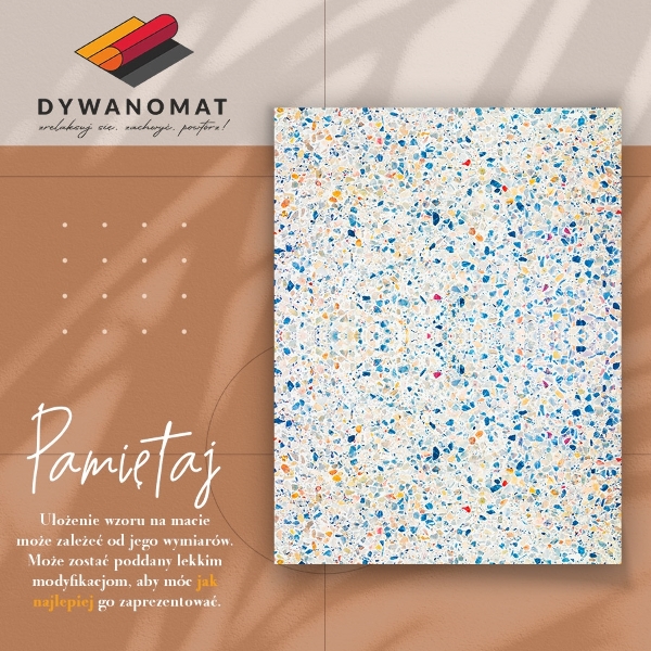 Universal vinyl rug Marble stone