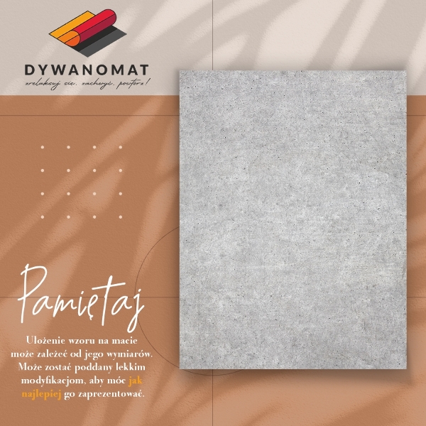 Fashionable vinyl rug Structural concrete