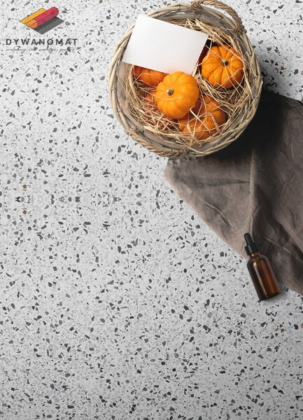 Universal vinyl rug Patterned marble