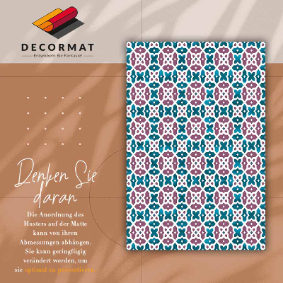 Vinyl rug Geometric shapes