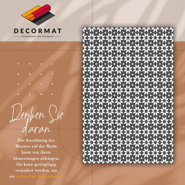 Indoor vinyl PVC carpet Spanish tiles