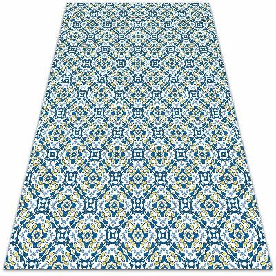 Universal vinyl rug Portuguese pattern