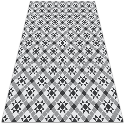 Indoor vinyl PVC carpet Gothic stars