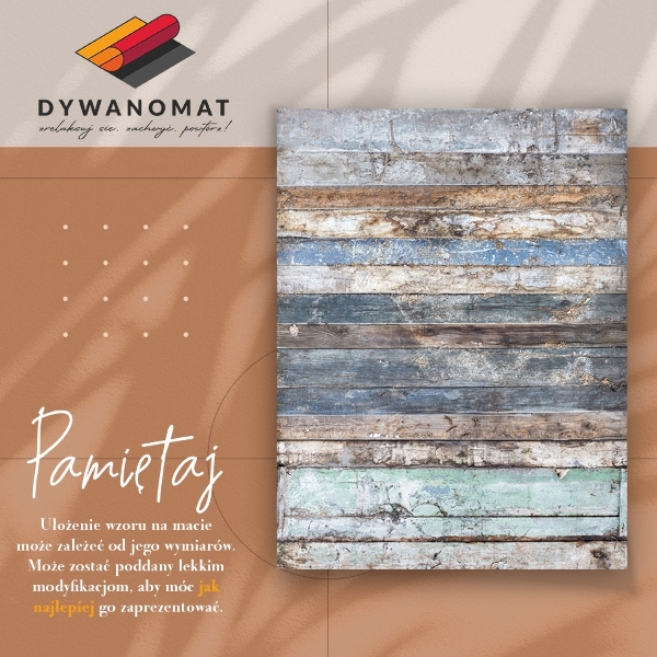 Interior PVC rug Horizontal boards