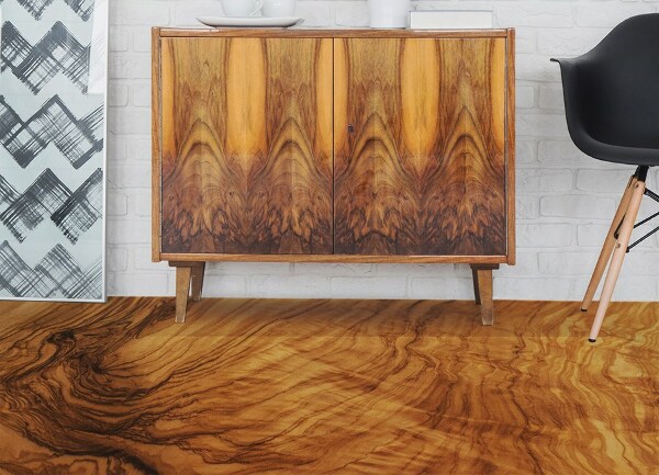 Indoor vinyl PVC carpet Wooden grain