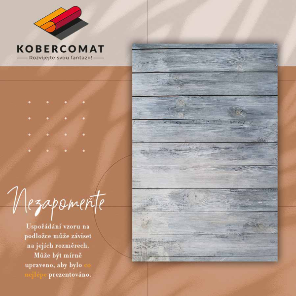 Interior PVC rug Horizontal boards