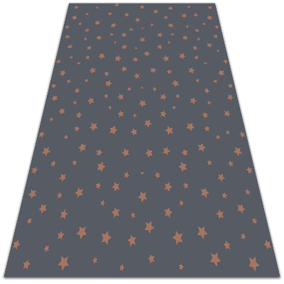 Vinyl rug Geometric stars