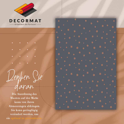 Vinyl rug Geometric stars