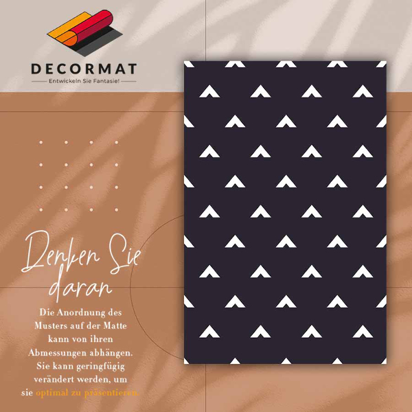 Vinyl rug Geometric arrows