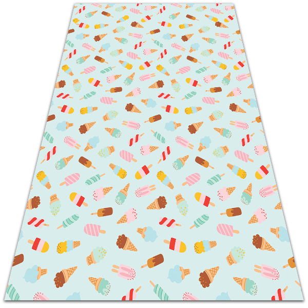 Indoor vinyl PVC carpet Various ice creams