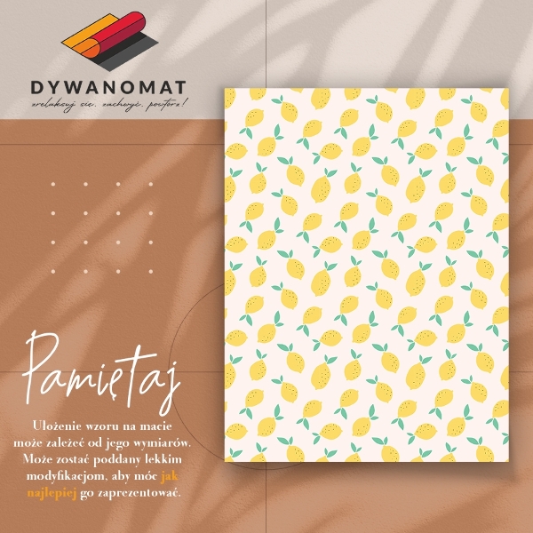 Vinyl interior carpet Lemons