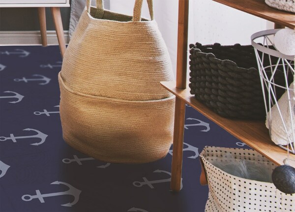 Vinyl interior carpet Anchors