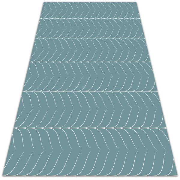 Vinyl floor rug Abstract shape