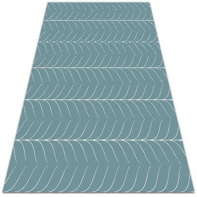 Vinyl floor rug Abstract shape