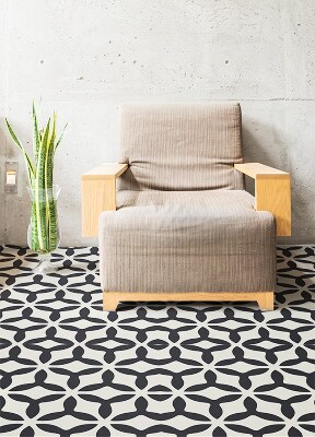 Vinyl rug Geometric shapes