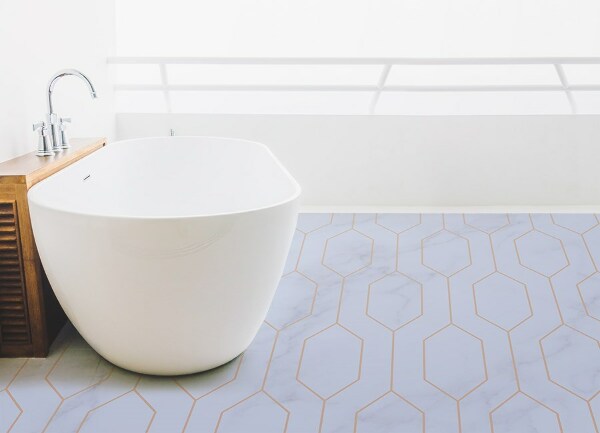 Indoor vinyl PVC carpet Decorated marble