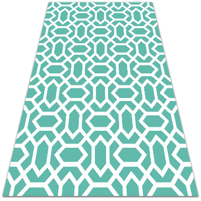 Vinyl floor mat Interwoven pattern