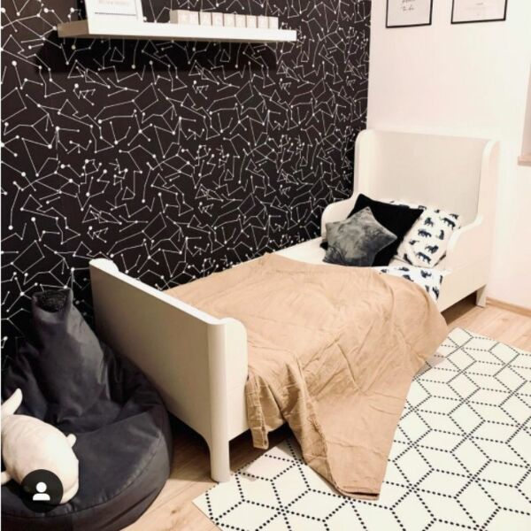 Vinyl floor rug Three-dimensional cubes