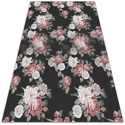 Universal vinyl rug Roses