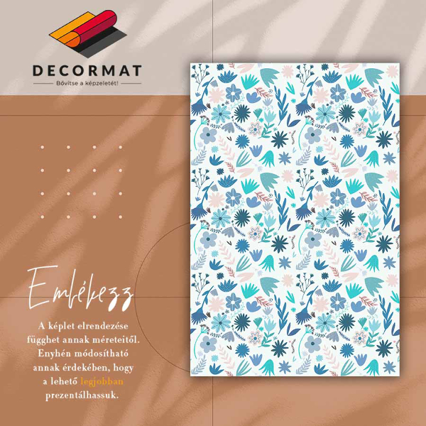 Interior PVC rug Meadow flowers