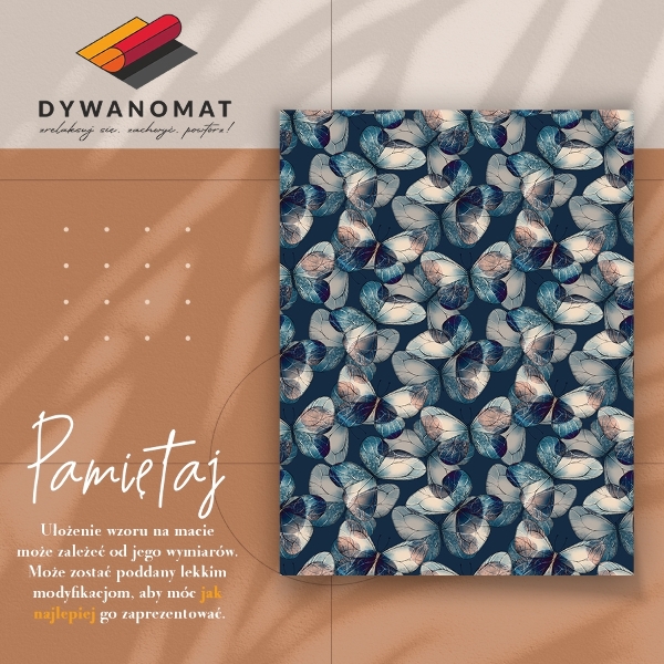 Vinyl floor mat Butterflies