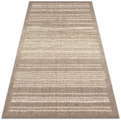 Universal vinyl carpet Beige fabric