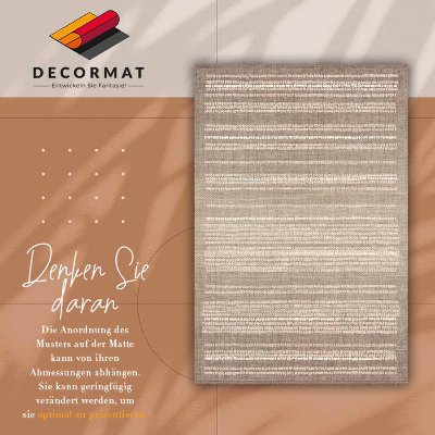 Universal vinyl carpet Beige fabric