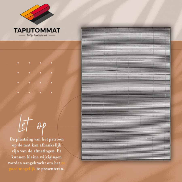 Indoor vinyl PVC carpet Bamboo mat