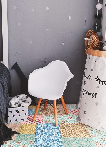 Indoor vinyl PVC carpet Patchwork various pieces