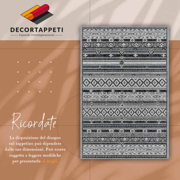 Vinyl floor rug Pattern texture