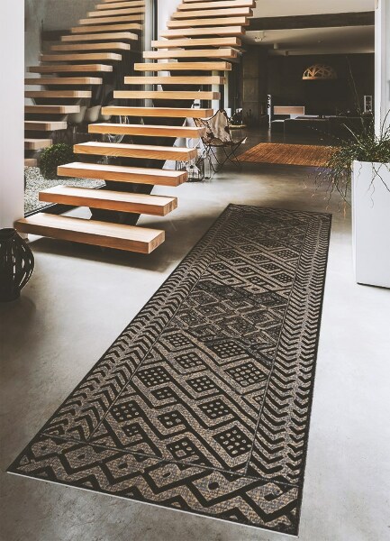 Universal vinyl carpet Mix of patterns