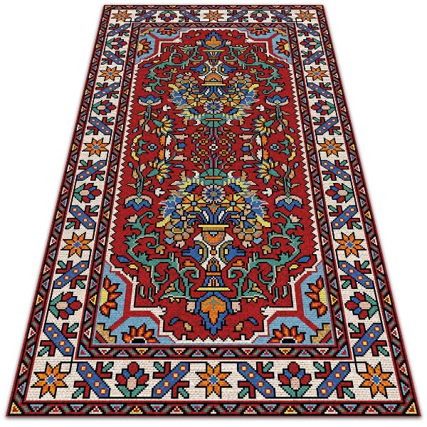 Indoor vinyl PVC carpet Old Persian style