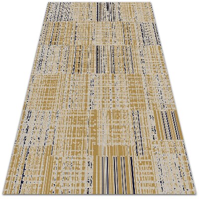 Vinyl floor rug Classic abstraction