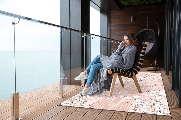 Modern outdoor carpet old ornaments