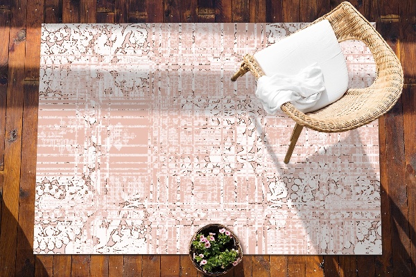 Modern outdoor carpet old ornaments