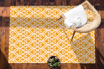 Outdoor terrace carpet yellow Designs