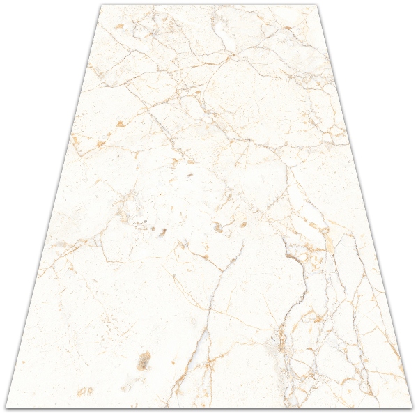 Modern outdoor rug Cracked marble pattern