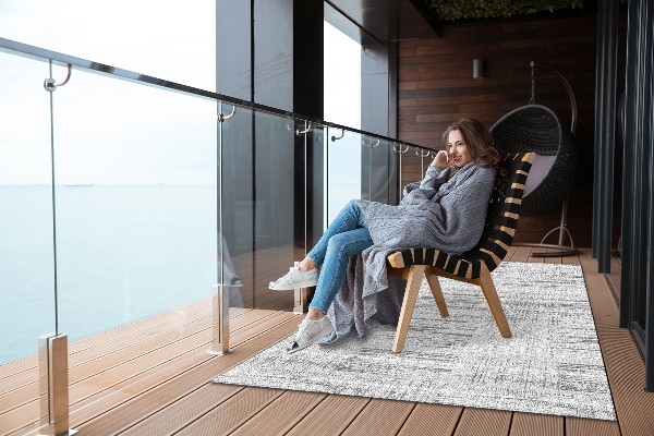 Outdoor carpet for terrace texture material