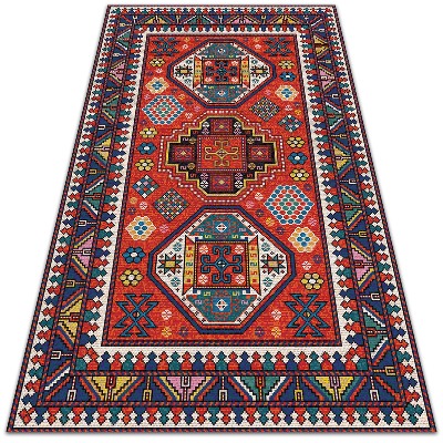 Garden rug Traditional folk style