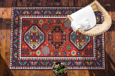 Garden rug Traditional folk style