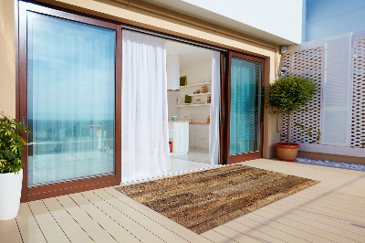 Modern balcony rug boogie
