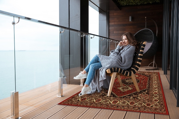 Carpet for terrace garden balcony The classic pattern